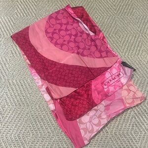 Silk coach scarf